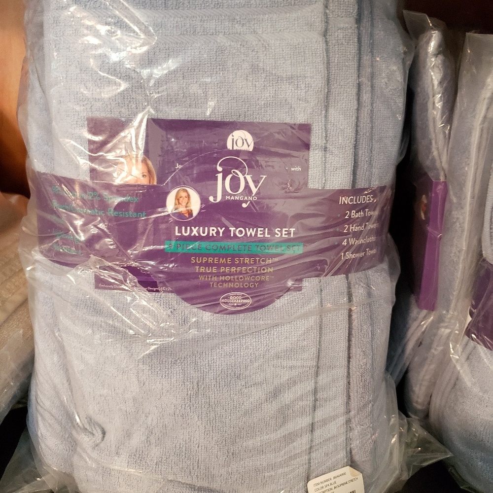❤Joy Mangano Luxury 10 piece Towel set - Picture 6 of 7